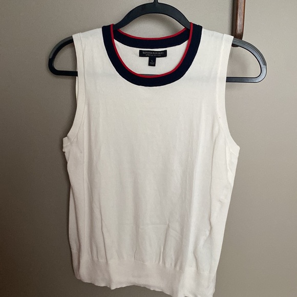 Ivory 2-piece Twinset from Banana Republic | Cotton Size L - Picture 10 of 10